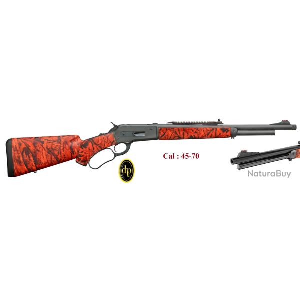 Carabine Pedersoli lever action BOARBUSTER orange Camo  Cal 45/70