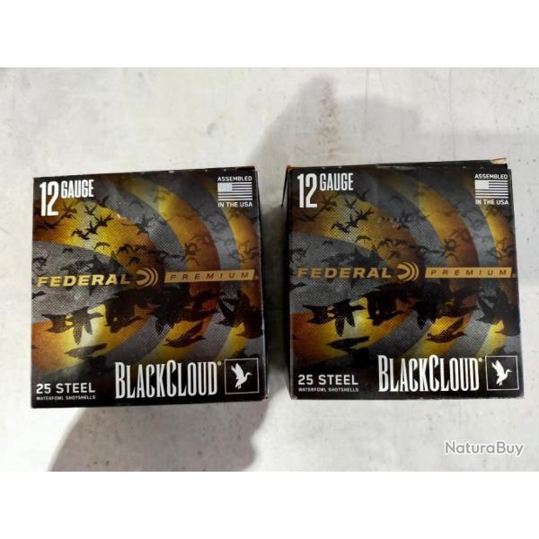Lot de f�d�ral black cloud 12/76 36gr