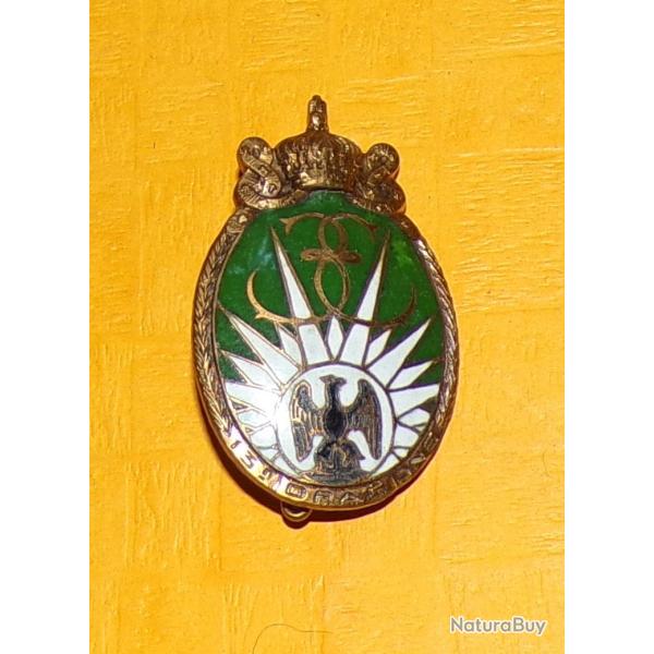 13 Rgiment de Dragons, mail, base noire, vert fonc, 1918 1993 , FABRICANT A.B PARIS  ,HOMOLOGATI