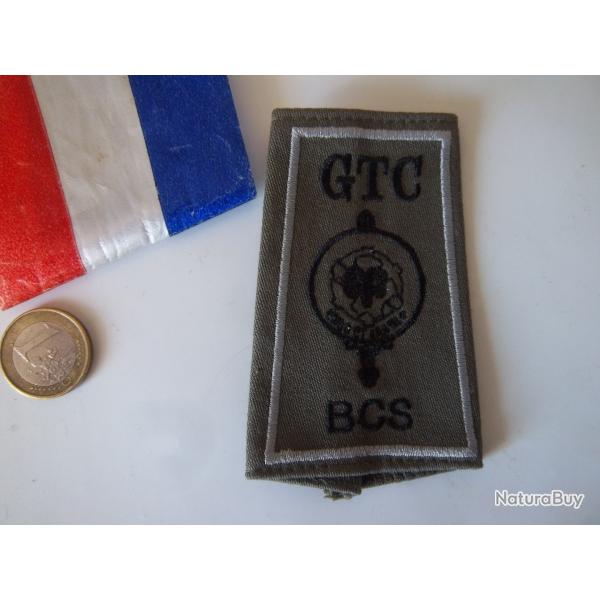 fourreau paulette militaire Groupe de Transport bataillon commandement soutien