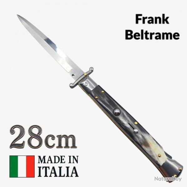 Couteau automatique italien Stiletto corne du Brsil 28cm / 11