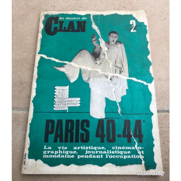 les dossiers du clan N2 ( Paris 40 - 44 ) ww2