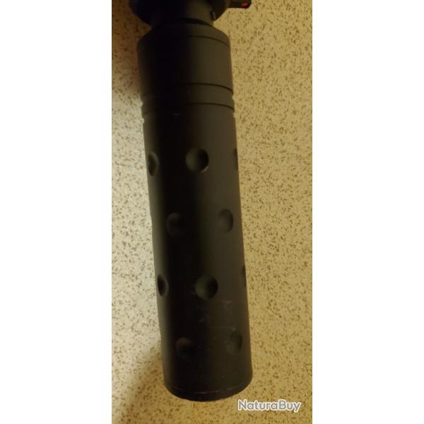 Silencieux PA 14mm CCW 105mm airsoft