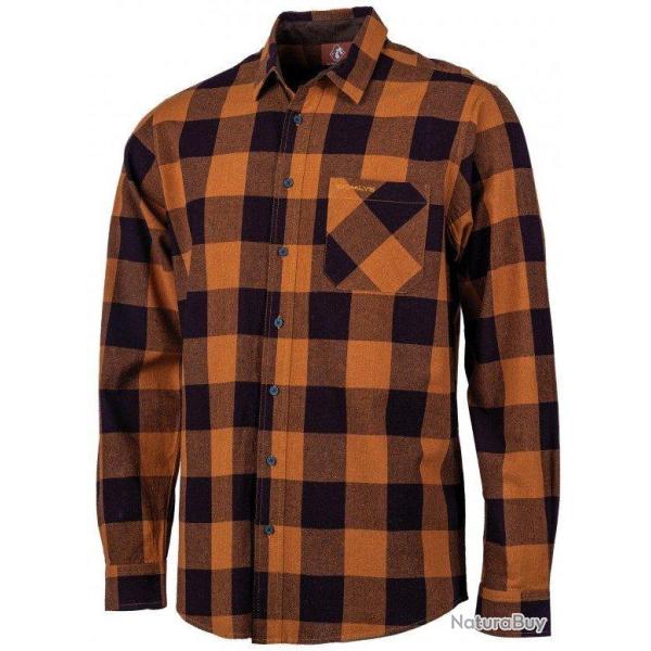 Chemise en coton jaune SOMLYS