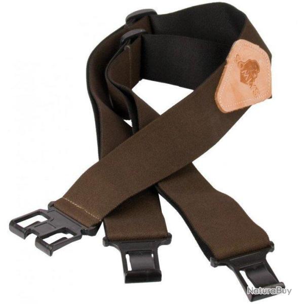 Bretelle fixation ceinture marron SOMLYS