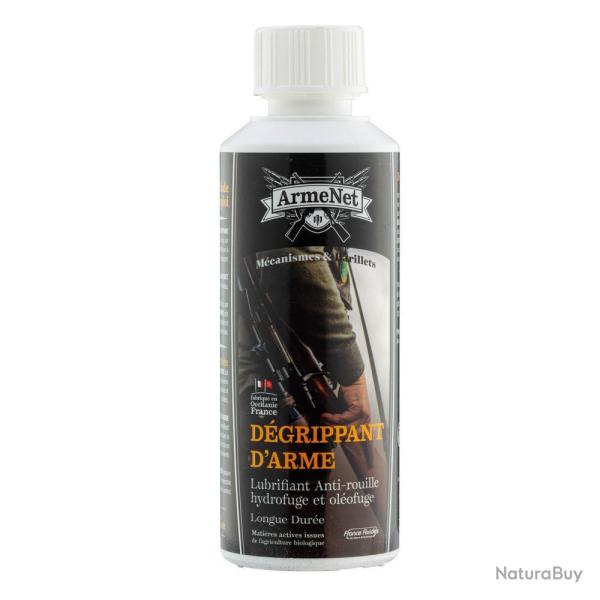 Dgrippant d'Arme Armenet 250 ml - Action Rapide - Protection Anticorrosion - Entretien Efficace des