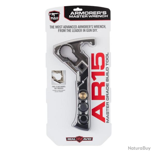 Master Clef d Armurier Real Avid - Outil Multifonction Tout-en-Un - Entretien et R�glage Pr�cis des 