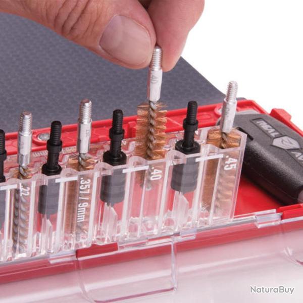 Master Station de Nettoyage d Armes de Poing Real Avid - Kit Complet - Nettoyage Rapide et Efficace