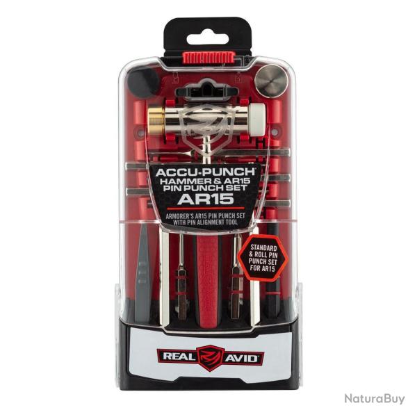 Set Massette d Armurier Real Avid - Outils Pr�cis - Durable et Ergonomique - Pour Entretien et R�par