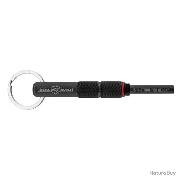 Outil 2 en 1 Real Avid Glock - Nettoyage et D�montage Rapide - Entretien Pr�cis et Efficace