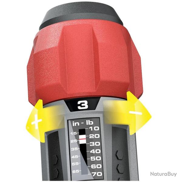 Tournevis Dynamom�trique Real Avid Smart Torq - Pr�cision R�glable - Compact et Ergonomique - Pour u