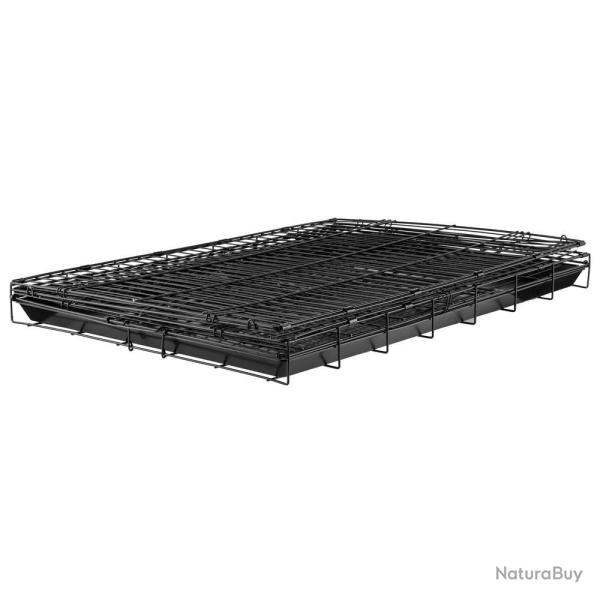 Cage Pliante de Transport pour Chien - Structure Robuste - Pliable et L�g�re - Facile � Transporter 