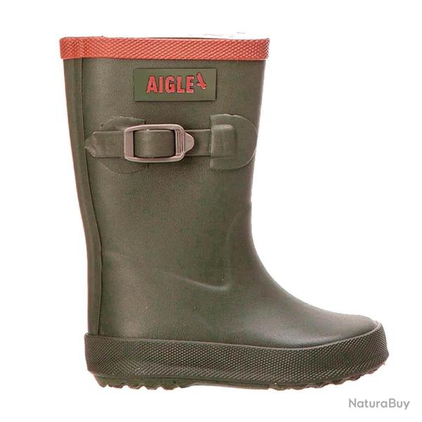 Bottes Enfants Aigle Perdrix 2 - Caoutchouc R�sistant - Confort et �tanch�it� - Protection Optimale 