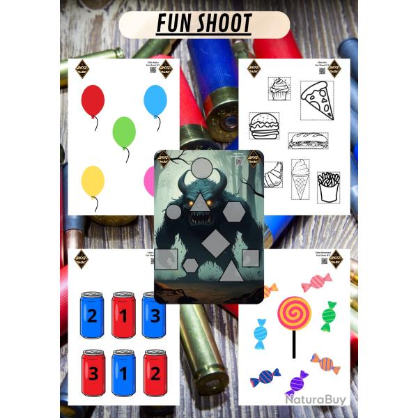 Cibles FUN SHOOT x50