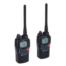 PACK DE 2 TALKIE WALKIE MIDLAND G9 PRO NOIR + OREILLETTE