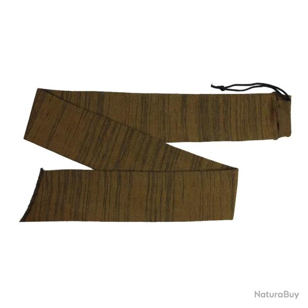 Chaussette pour fusil ou carabine avec traitement au silicone - marron - 140cm - LIVRAISON GRATUITE