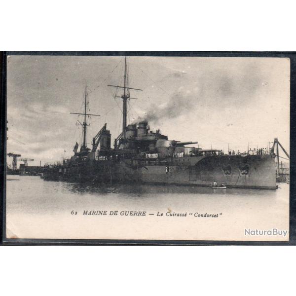 CPA - MARINE DE GUERRE -Le Cuirasse " Condorcet "  N�3741
