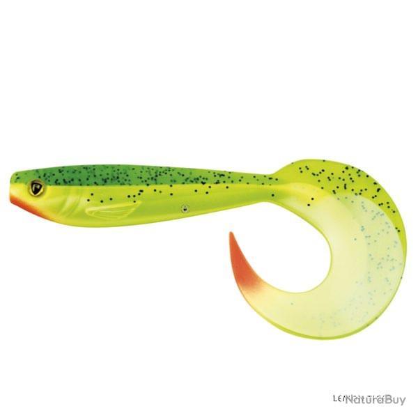 Leurre Souple Fox Rage Pro Grub Ultra UV 8cm 8cm Lemon Tiger