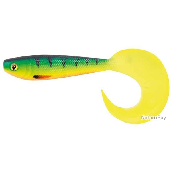 Leurre Souple Fox Rage Pro Grub Ultra UV 8cm 8cm UV Fire Tiger
