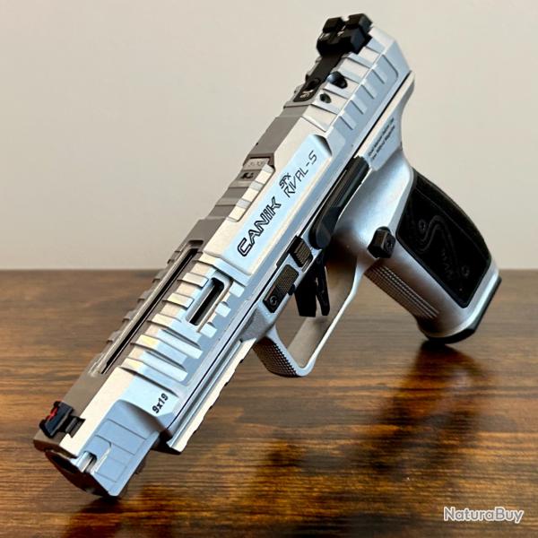 Pistolet Canik SFx Rival-S Chrome. Neuf en Stock. Top Promo!