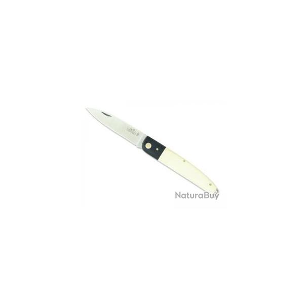 Couteau Salamandra lame acier inox 1.4116, manche 10 cm juma blanc