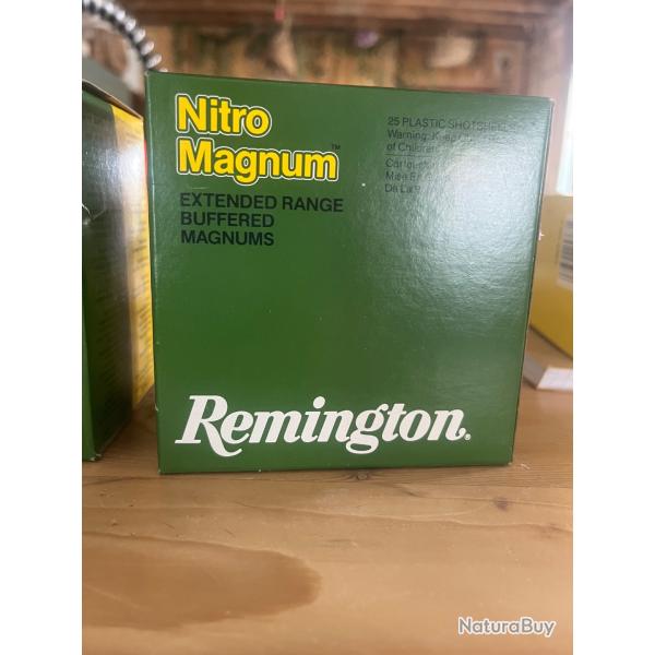 Cartouche remington nitro magnum 12/76