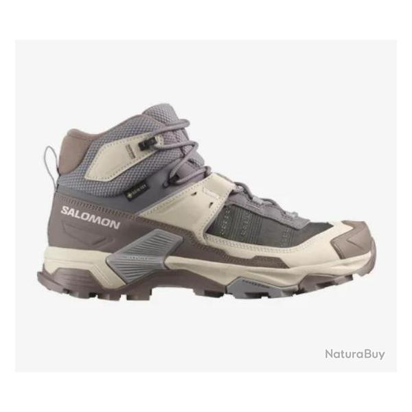 Chaussure de Randonn�e Femme Salomon "X Ultra 5 Mid GTX W" 36 2/3 Rose p�le