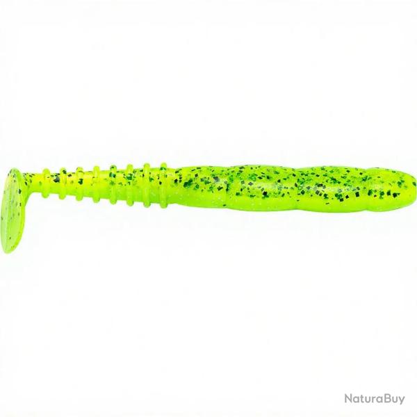 Leurre souple REINS Fat rockvibe shad 5 B85 Chart pepper/Glow melon soda