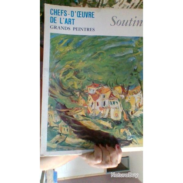 Chefs d'oeuvre de l'art Grands peintres - Soutine - Hachette -