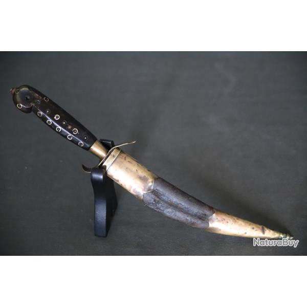 Poignard bichaq Tunisien - Tunisie, circa 1900