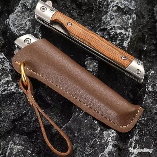 Couteaux pliant,lame Damas.