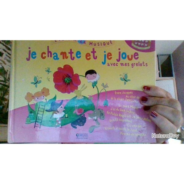 Je chante et je joueavec mes grelots vendu SANS cd ni GRELOTS