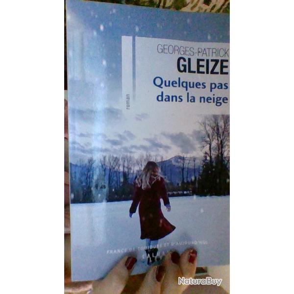 Quelques pas dans la neige par Georges - Patrick Gleize - Calmann Lvy -