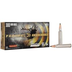 Munitions Federal Premium Ogive Trophy Bonded Tip - Cal. 300 Win. Mag - 180 grains
