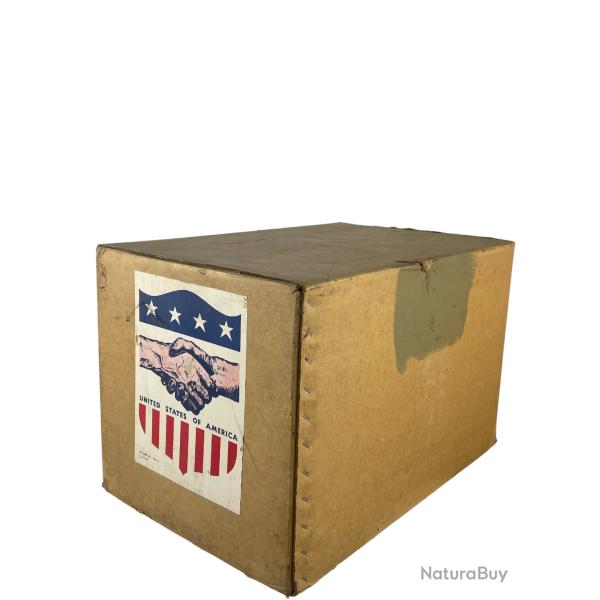 Carton militaire original U.S.  United States off american (WWII / Guerre froide) (boite vide)