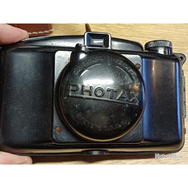 Ancien appareil photo PHOTAX BOYER s�rie VIII en bak�lite - bon �tat et complet