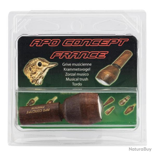 Appeau Grive Musicienne Helen Baud - Bois d'Acacia - Son R�aliste - Attirez les Grives Facilement � 