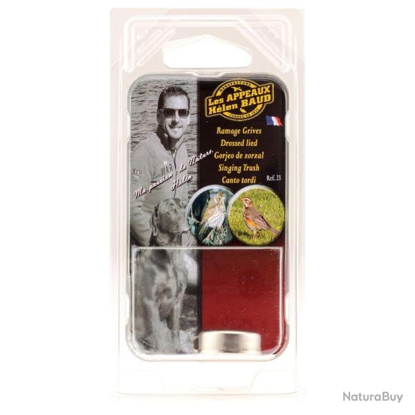 Appeau Grive Tourd�e Helen Baud - Bois d'Acacia - Son R�aliste - Attirez Efficacement les Grives
