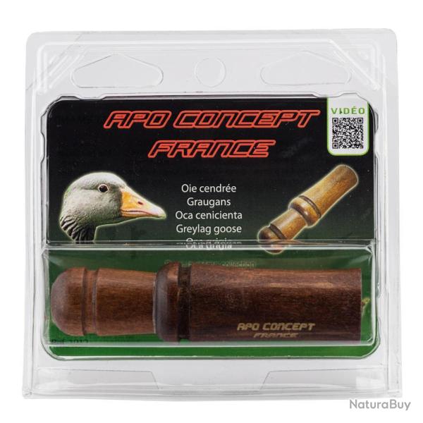 Appeau Oie Cendr�e Helen Baud - Bois d'Acacia - Son R�aliste - Attirez les Oies Efficacement