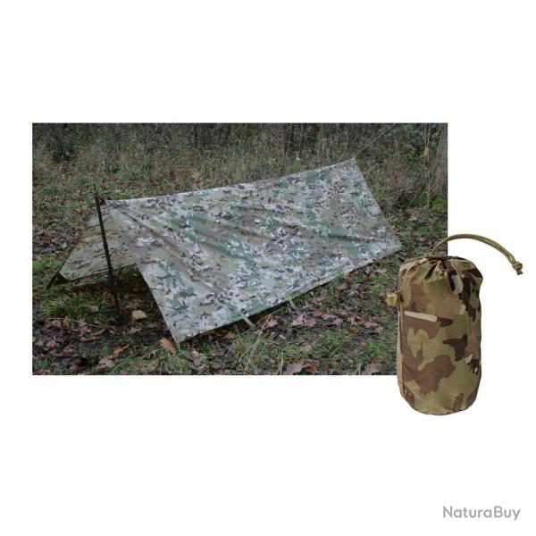 Tente B�che Viper Tactical V-CAM 255x170cm - Camouflage R�aliste - R�sistante et Polyvalente pour Ou