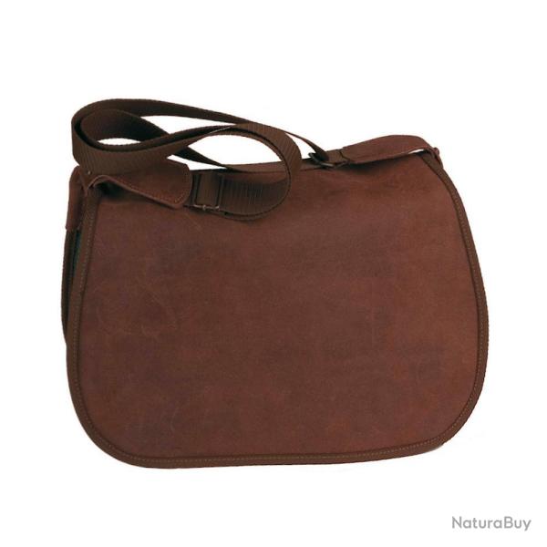 Gibeci�re Cuir Croupon Country Sellerie - Petit Mod�le - Cuir Cir� R�sistant - Praticit� et �l�gance