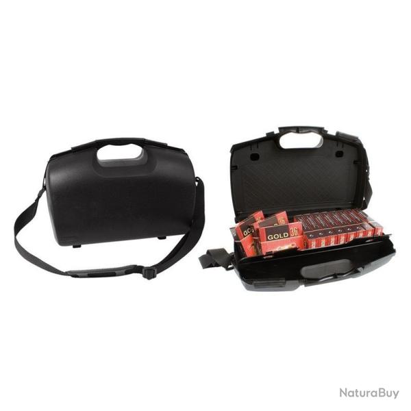 Mallette � Cartouches - Rangement S�curis� - Protection Optimale - Transport Facile noire pour armes