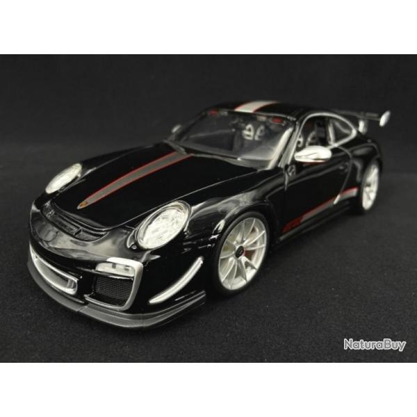 Porsche 911 GT3 RS4 noir 1/18 | Bburago (0000 3271) - Miniature