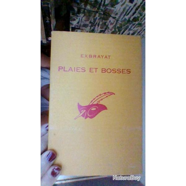 Plaies et bossses par Exbrayat  Collection Le masque -