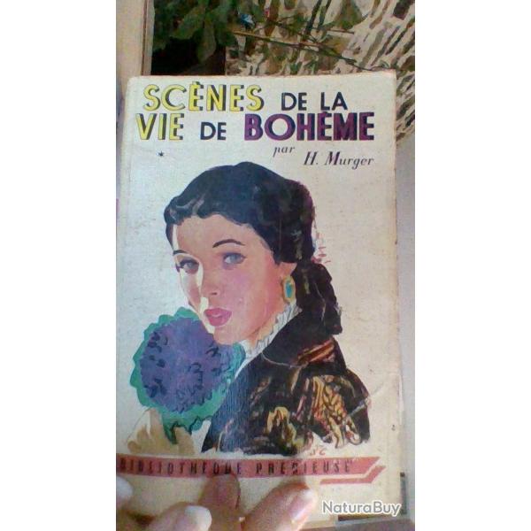 Scne de vie de la bohme par H. Murger - Bibliothque prcieuse -