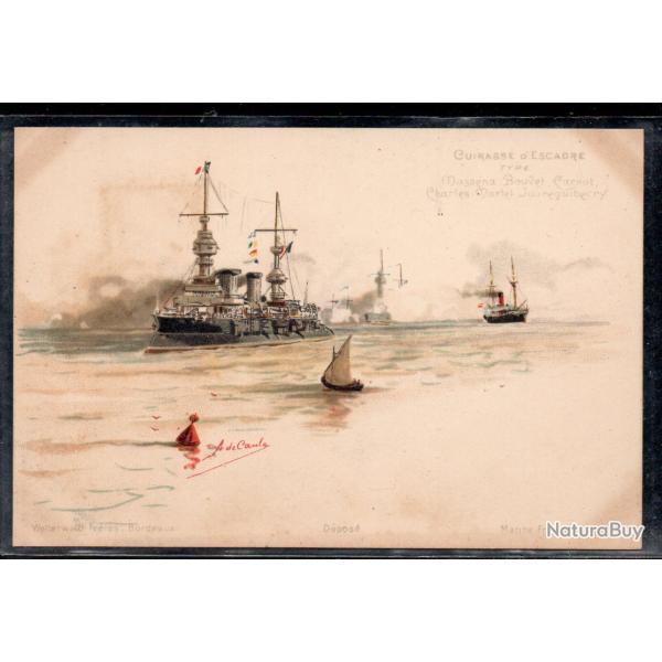 CPA - Marine Militaire  CUIRASSE D'ESCADRE N�3757