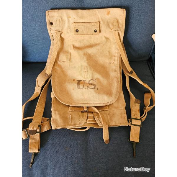 Sac HAVRESACK US ARMY MODLE 1910 DATANT DE 1918