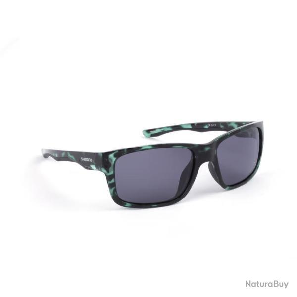 Lunettes Polarisantes Shimano Aspire Dark Green Tortoiseshell & Dark Grey