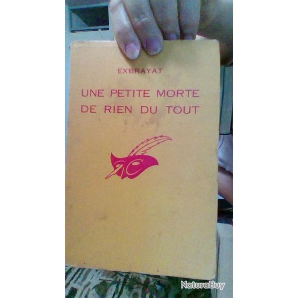 Une petite mort de rien du tout par Exbrayat -  Collection du masque -