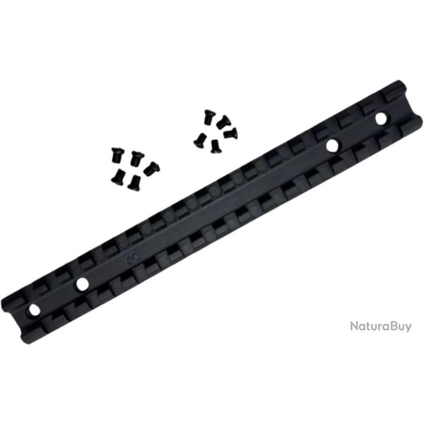 Rail picatinny 16 slots pour Carabine Savage Axis / Axis II / Edge